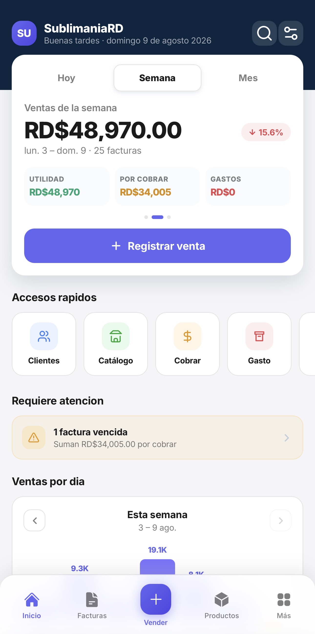 Factivoo en el teléfono
