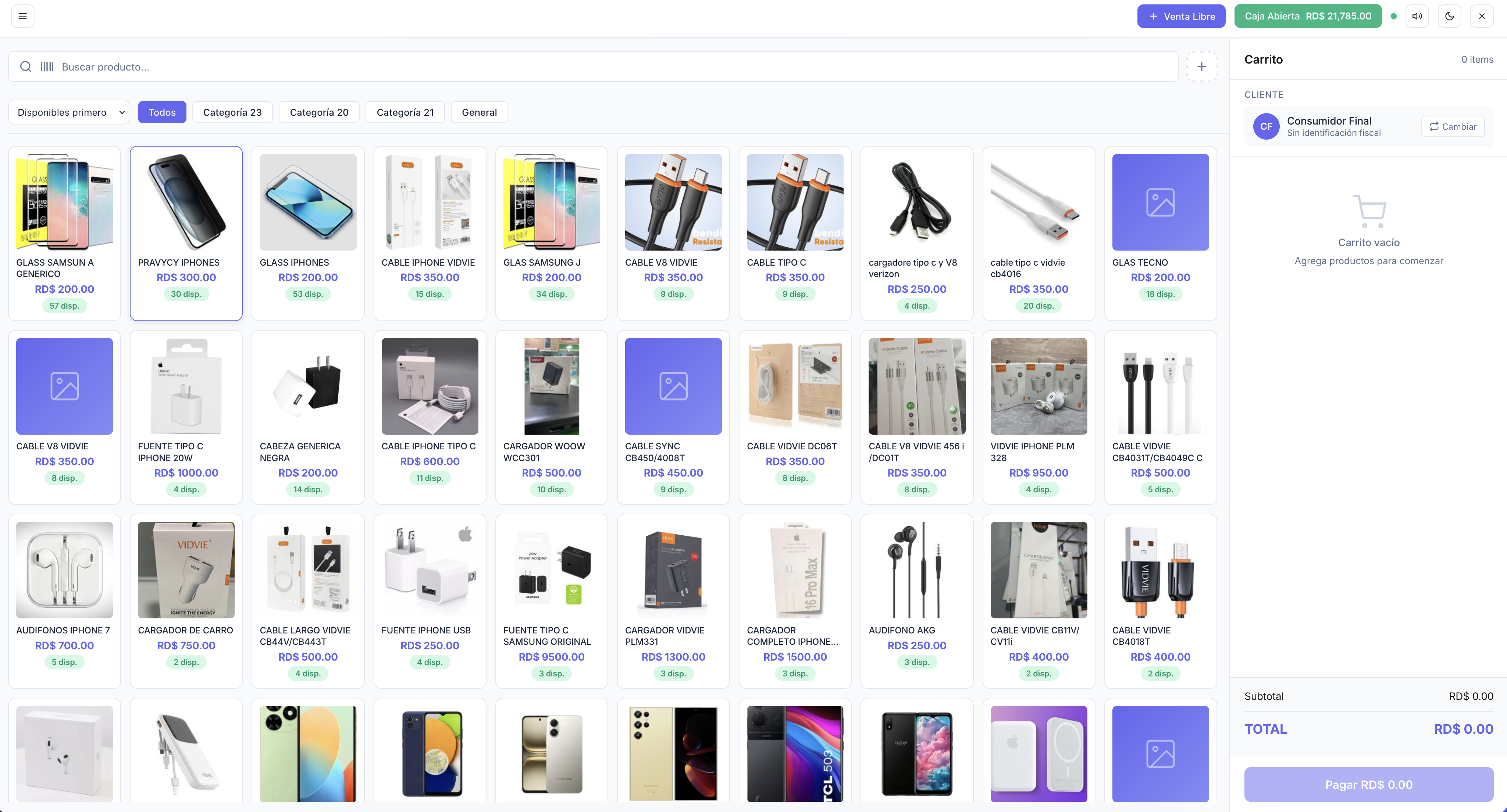 Punto de Venta Factivoo